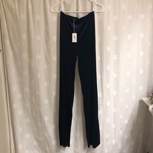 Tres Bleu Blue Velvet Blazer Pants